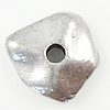 Perles en alliage de zinc , pepite, Placage, plus de couleurs à choisir, protéger l'environnement, sans nickel, plomb et cadmium Environ 2mm, Vendu par PC