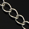 Stainless Steel Oval Chain, 316 Stainless Steel, twist oval chain, original color Approx 