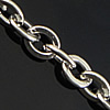 Stainless Steel Oval Chain, 304 Stainless Steel, original color Approx 