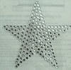 Rhinestone Hot Fix Motif, Star, Grade AA 