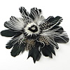 plume de poulet accessoires de costume, avec Tissus non tissés, fleur, approx Vendu par PC