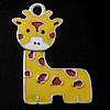 Zinc Alloy Enamel Pendants, Deer, plated Approx 2mm 