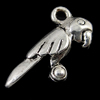 Zinc Alloy Animal Pendants, Bird, plated nickel, lead & cadmium free Approx 1.5mm, Approx 