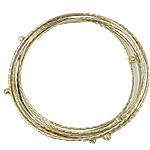 Edelstahl -Armband -Set, mit Messing, goldfarben plattiert, mit Strass, 15x75mm, Länge:8 ZollInch, verkauft von setzen