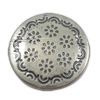 Bouton de tige en alliage zinc, alliage de zinc, pièce de monnaie, Plaquage normal, protéger l'environnement, sans nickel, plomb et cadmium Environ 3mm, Vendu par PC