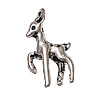 Zinc Alloy Animal Pendants, Deer, plated nickel, lead & cadmium free Approx 2mm, Approx 