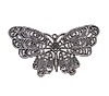 Zinc Alloy Animal Pendants, Butterfly, plated nickel, lead & cadmium free Approx 2.5mm, Approx 