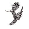 Zinc Alloy Pendant Rhinestone Setting, Animal, plated nickel, lead & cadmium free Approx 1.5mm, Approx 