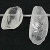 Cristal clair naturel, quartz clair, pepite, givré, grade A Environ 2mm Environ 16 pouce, Vendu par brin