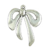 Zinc Alloy Bowkont Pendants cadmium free Approx 2mm, Approx 