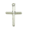 Zinc Alloy Cross Pendants, plated Approx 2mm, Approx 