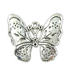 Zinc Alloy Animal Pendants, Butterfly, plated nickel, lead & cadmium free Approx 2mm, Approx 