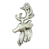 Zinc Alloy Animal Pendants, Deer, plated nickel, lead & cadmium free Approx 1mm, Approx 