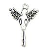 Character Shaped Zinc Alloy Pendants, Angel cadmium free Approx 1mm, Approx 