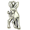 Zinc Alloy Animal Pendants, Deer, plated nickel, lead & cadmium free Approx 1mm, Approx 