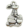 Zinc Alloy Animal Pendants, Rabbit, plated nickel, lead & cadmium free Approx 1.5mm, Approx 