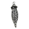 Zinc Alloy Hollow Pendants, Lantern, plated nickel, lead & cadmium free Approx 3mm [