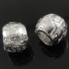 Zinc Alloy European Beads, Drum, plated, without troll Approx 5mm 