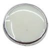 Enamel Acrylic Beads, Flat Round Approx 2mm 