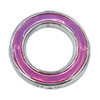 Enamel Acrylic Beads, Donut Approx 2mm 