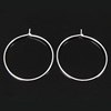 Sterling Silver Hoop Earring, 925 Sterling Silver, sterling silver hoop earring, plated 