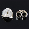 argent sterling 925 Tension oreille Nut, Placage, plus de couleurs à choisir Environ 1.2mm, Vendu par paire