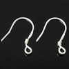 Sterling Silver Hook Earwire, 925 Sterling Silver, plated Approx 1.8mm 