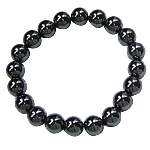 Hematite Pulsera, diferentes estilos para la opción, Grado A, longitud:7 Inch, Vendido por Sarta