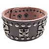 Men Bracelet, Zinc Alloy, with Cowhide, nickel, lead & cadmium free Approx 9-10 Inch 