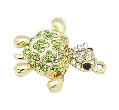 Zinc Alloy Animal Pendants, Turtle, plated, with rhinestone, more colors for choice, 30x26x9.5mm, Hole:Approx 2mm, Sold By PC