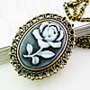 Watch Necklace, Zinc Alloy, Oval Approx 31 Inch 