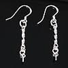 Sterling Silver Hook Earwire, 925 Sterling Silver, plated 