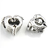 Zinc Alloy European Beads, Animal, plated, without troll Approx 4.5mm 