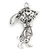 Zinc Alloy Animal Pendants, Dog, plated nickel, lead & cadmium free Approx 2mm 