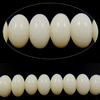 Sea Bamboo Coral Beads, Dyed Bamboo Coral, Rondelle, white, Grade A Approx 0.51mm Approx 16 Inch, Approx 
