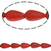 Perles en corail naturel, larme, rouge, Niveau AA Environ 0.51mm Environ 16 pouce, Environ Vendu par brin