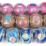 Indonesia Jewelry Beads, mixed, mixed colors, cadmium free Approx 3mm 