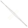 Beading Needles, Stainless Steel, 125mm, 0.5mm, 0.25mm 