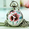 Watch Necklace, Zinc Alloy, Flat Round Approx 32 Inch 