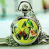 Watch Necklace, Zinc Alloy, Flat Round Approx 32 Inch 