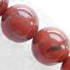 Red Jasper Bead, Round Inch 