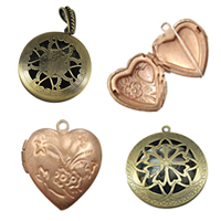 Iron Locket Pendants