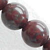 Brecciated Jasper Beads, Jasper Brecciated, Round Inch 