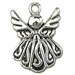 Character Shaped Zinc Alloy Pendants, Angel cadmium free Approx 2mm 