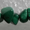 Gemstone Chips, Malachite, natural, 5-8mm Inch 