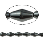 Perles hématite magnétique, cône, styles différents pour le choix, grade A .5 pouce, Vendu par brin