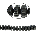 Perles hématite non-magnétique, hématite non magnétique, soucoupe, noire, grade A Environ 2mm .5 pouce Vendu par brin