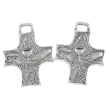 Zinc Alloy Cross Pendants, plated Approx 