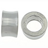 Stainless Steel Large Hole Beads, 304 Stainless Steel, Tube, plated, Customized Approx 6.5mm 