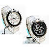 Men Wrist Watch, Zinc Alloy, with Glass, platinum color plated, for man 43mm, 21mm Approx 9 Inch 